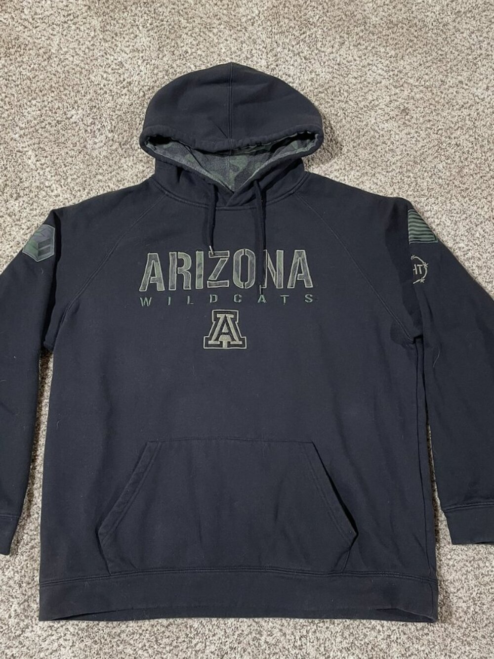 Colosseum Arizona Wildcats Military Salute to Service Hoodie XL College Game Day